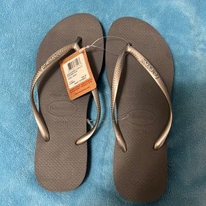 Woman flip flop